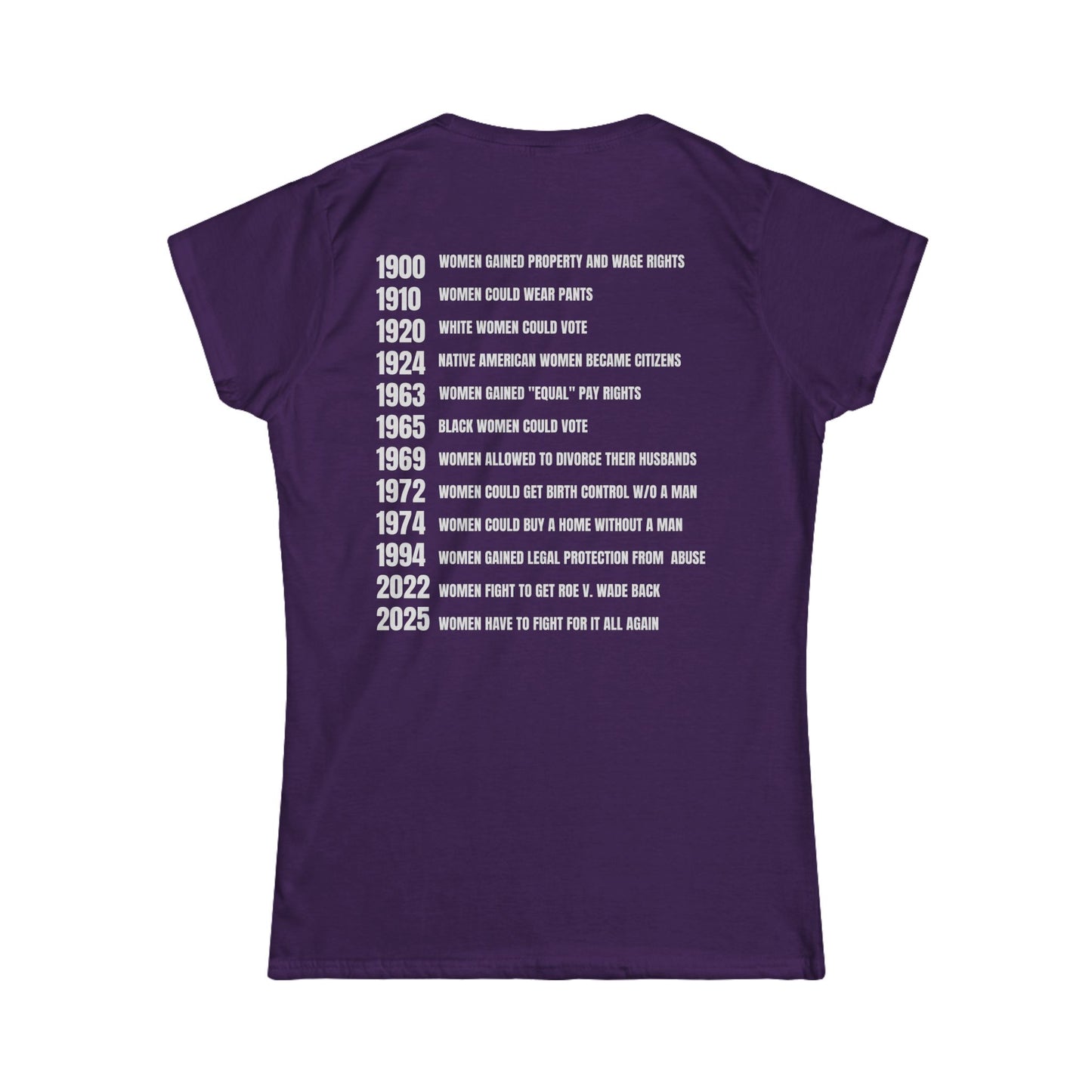 Women's Rights Timeline — Women's Tee