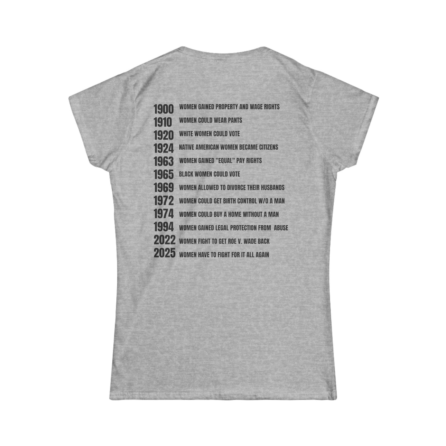 Women's Rights Timeline — Women's Tee