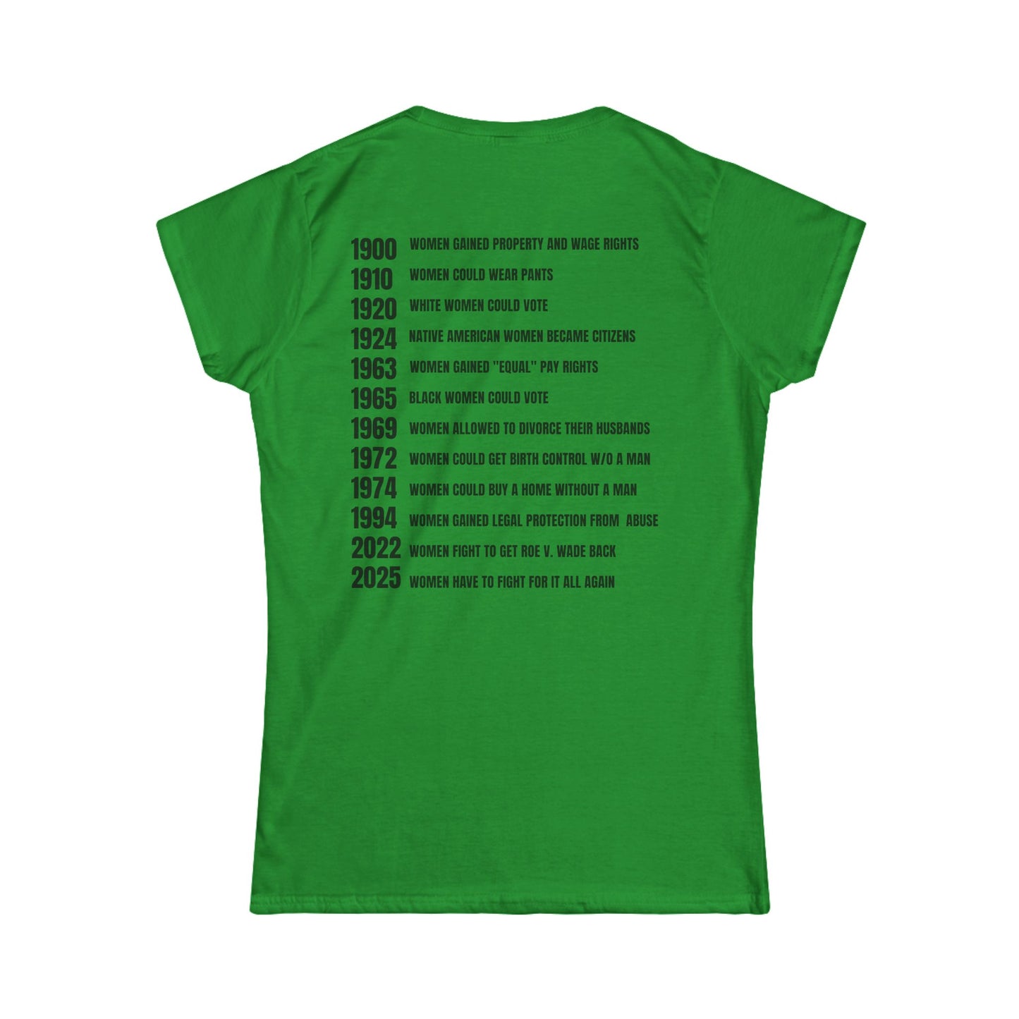 Women's Rights Timeline — Women's Tee