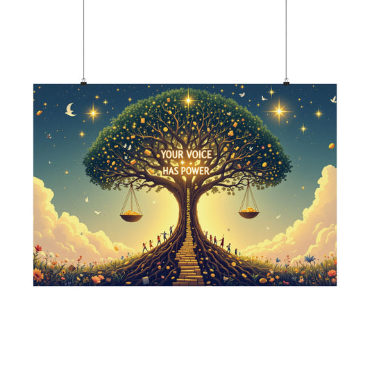 Your Voice Has Power – Poster