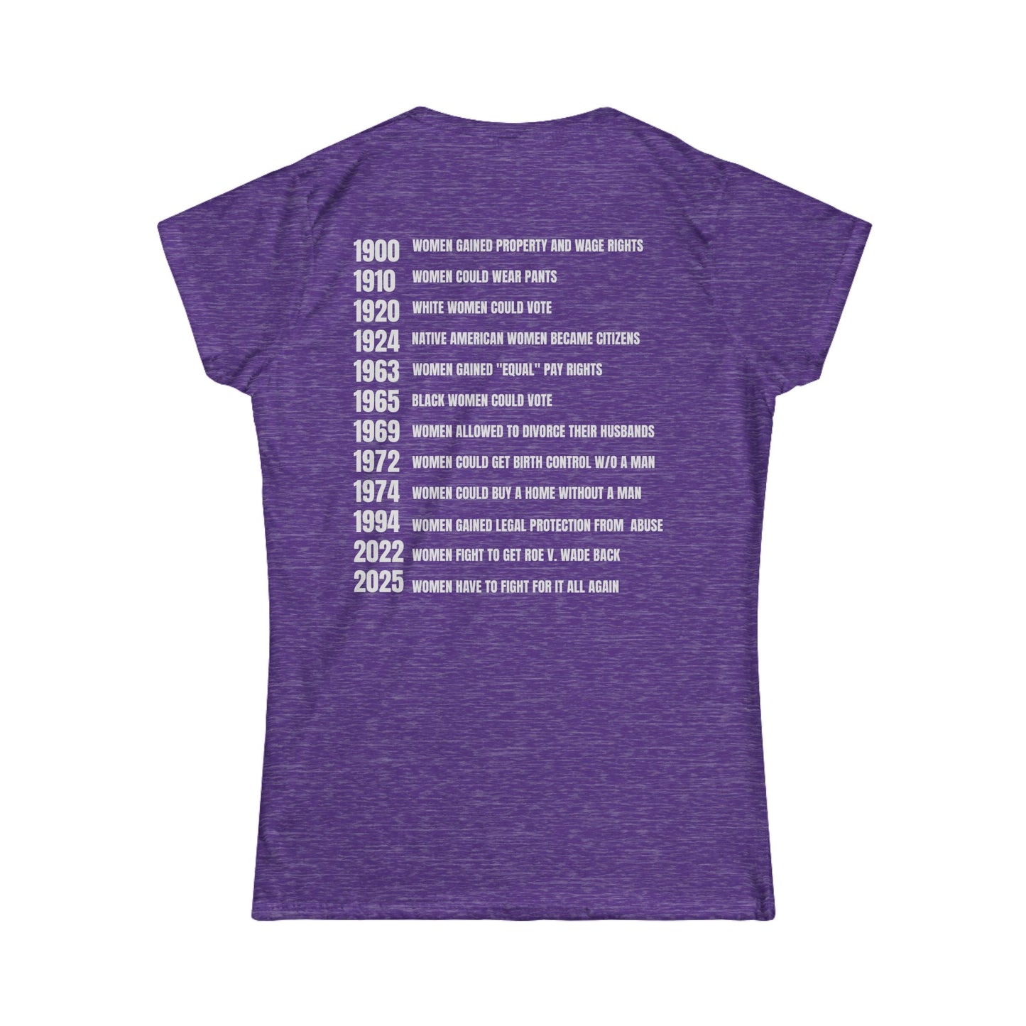 Women's Rights Timeline — Women's Tee