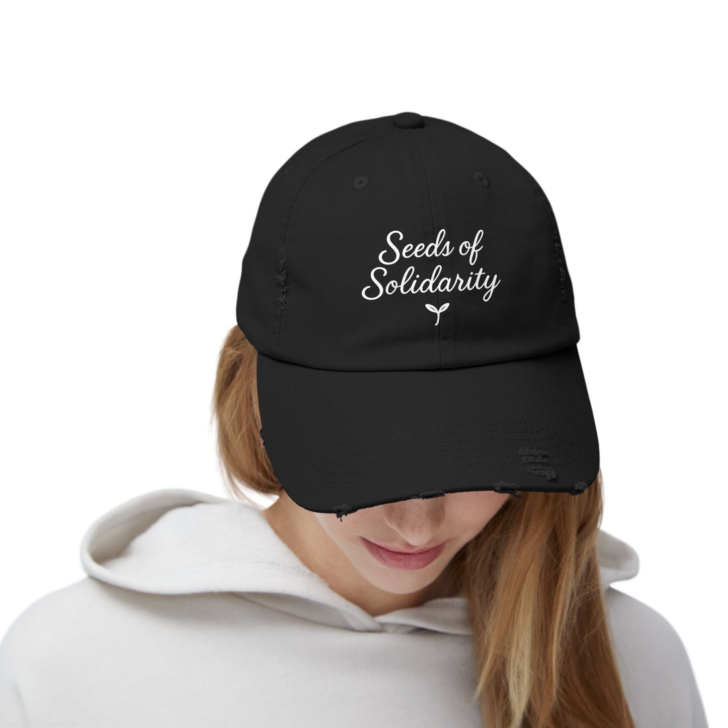 Seeds of Solidarity – Distressed Hat