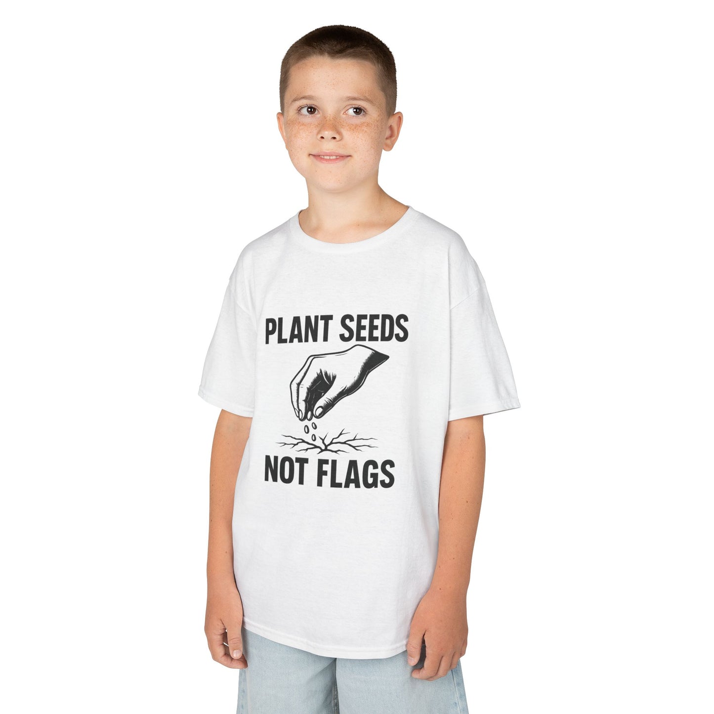 Plant Seeds Not Flags - Kid's Tee