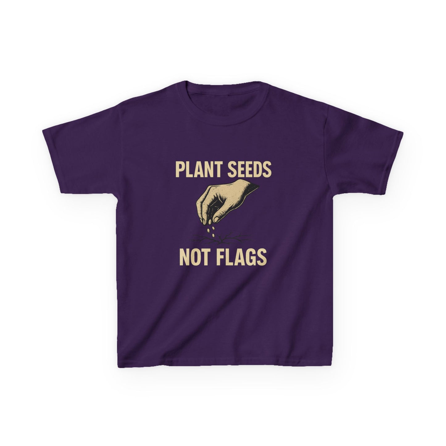 Plant Seeds Not Flags - Kid's Tee