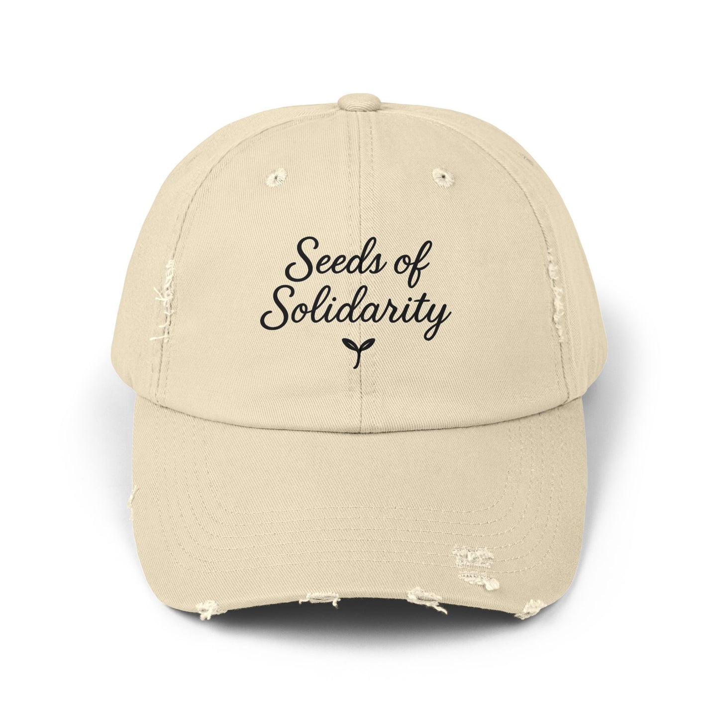 Seeds of Solidarity – Distressed Hat