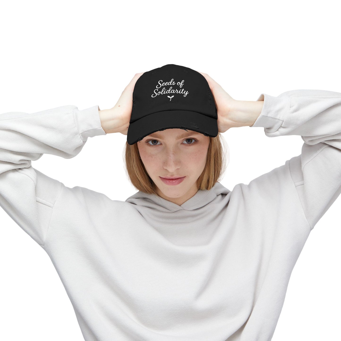 Seeds of Solidarity – Distressed Hat