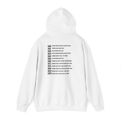Hoodie — Timeline History Back Print Sweatshirt