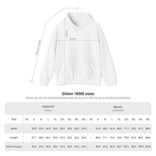 Hoodie — Timeline History Back Print Sweatshirt