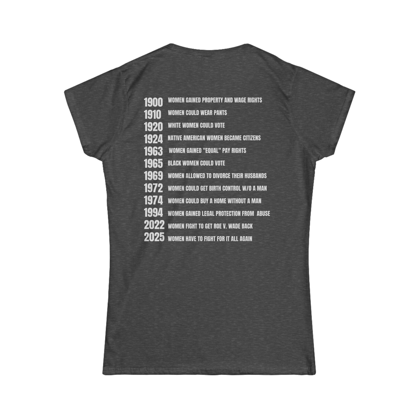 Women's Rights Timeline — Women's Tee