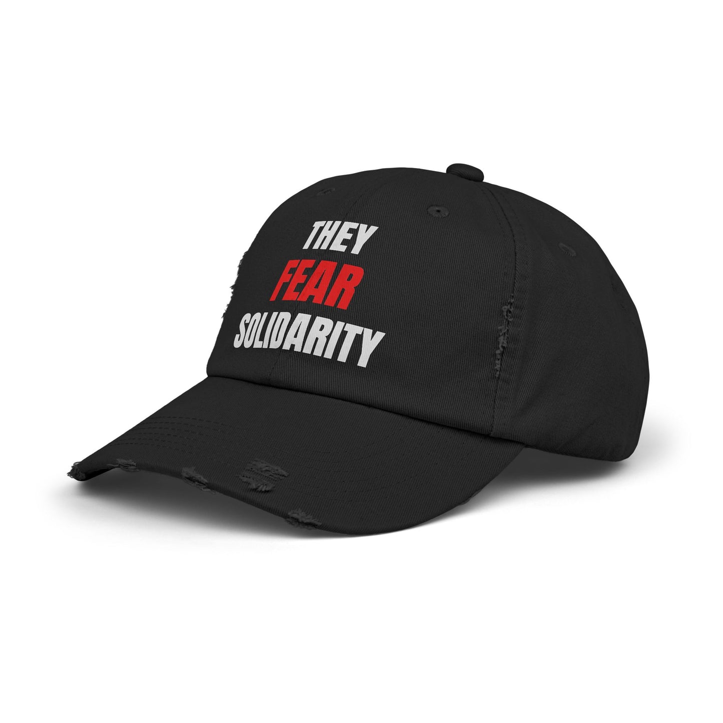 They Fear Solidarity – Distressed Hat